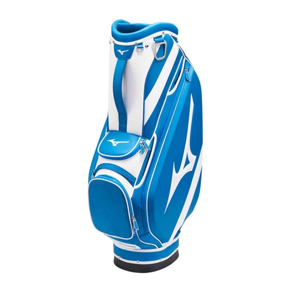 Mizuno Tour Cart Bag 5 Way Blue/White