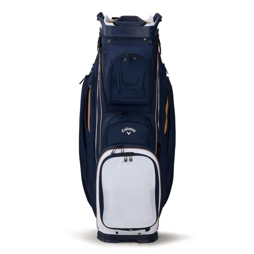Callaway ORG 14 Paradym White/Navy/Gold Cart Bag - Image 3