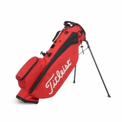Titleist Players 4 Stand Bag Red/Black